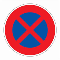 Panneau Arrêt et stationnement interdit - R4