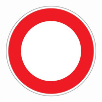Panneau ´Circulation interdite´ - R3