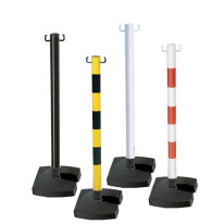 Poteau de balisage pliable et lesté - Direct Signalétique