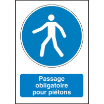 Signalisation Passage Obligatoire pour les Piétons