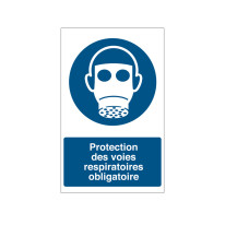 Signalétique M017 - Protection des voies respirato