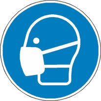 Panneau masque obligatoire ISO 7010 - M0016