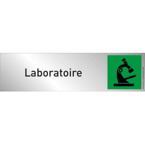 Plaque plexi couleur ´Laboratoire´