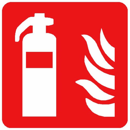 Panneau Extincteur incendie ISO 7010 - F001