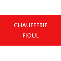Etiquette Chaufferie fioul - CH4