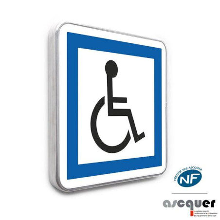 Panneau Installations accessibles aux personnes ha