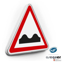 Panneau de danger Dos d´âne - A2a
