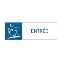 Panneau Entrée fauteuil roulant