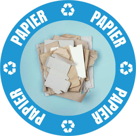 Autocollant Poubelle Tri Selectif - Direct Signalétique