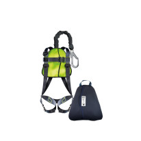 Harnais avec longe élastique