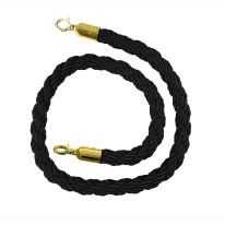 Corde tressée Noir