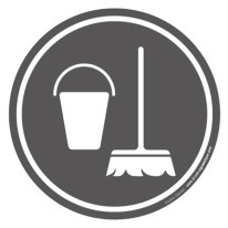 Autocollant Pour Local Ménage - Direct Signalétique