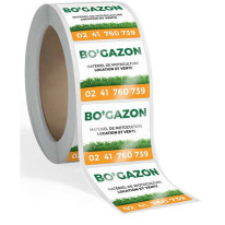 Rouleau de 1000 étiquettes industrielles personnal