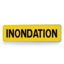 Panonceau INONDATION pour panneaux type AK