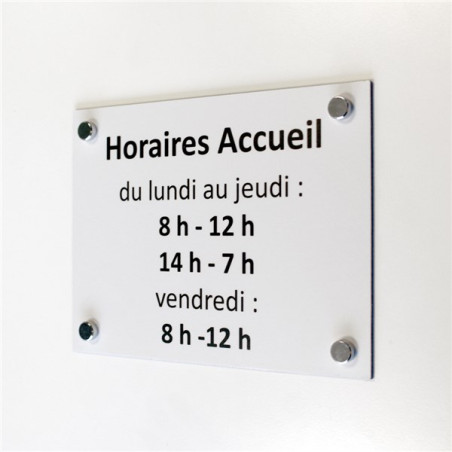 Panneau Horaires de livraison (Copie)