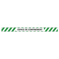 Marquage au sol espace de confinement