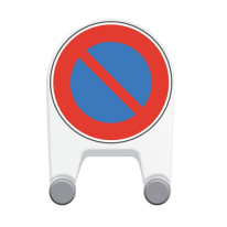 Panneau temporaire Interdiction de stationner - BK