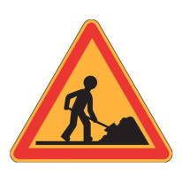 Panneau de danger type AK - AK5 - Panneau seul