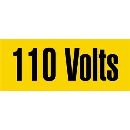 160 Etiquettes adhésives - 110 Volts