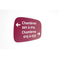 Panneau Directionnel personnalisé A3 - Touchy®