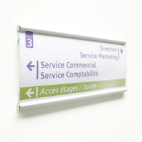 Panneau directionnel gamme Office