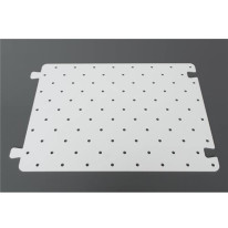 Gabarit de perçage pour clous podotactiles en PVC 