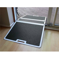 Rampe de seuil pliante en fibre de verre