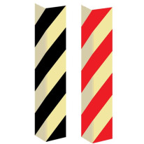 bande PVC rayée photoluminescente