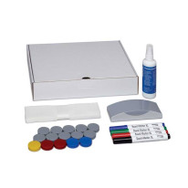 Boîte d´accessoires pour tableaux blancs