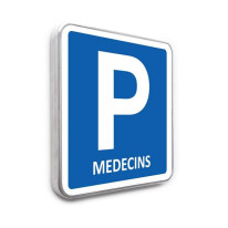 Panneau de stationnement – Parking Médecins