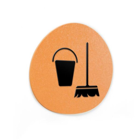 Signalétique Touchy® Disk - Picto Local technique 