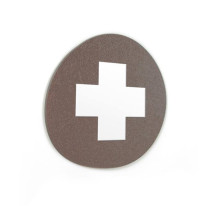 Signalétique Touchy® Disk - Picto Infirmerie - Dia