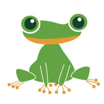 Sticker Rainettes pour panneau Objectif Zéro Phyto