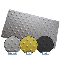 Bande podotactile Aluminium - Intérieur/Extérieur 
