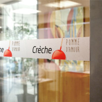 Bande de Vitre avec Logo Personnalisé