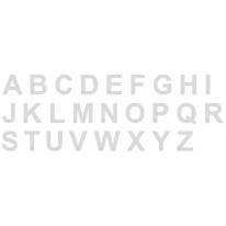 Lettre découpée avec Braille