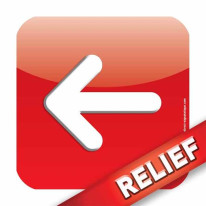 Plaque de porte Relief´Icone® Dimension H120 x L12