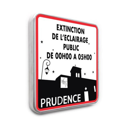 Panneau Extinction de l´Eclairage Public