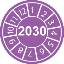 Pastilles calendrier 2030