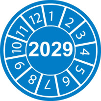 Pastilles calendrier 2029