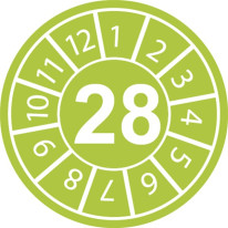 Pastilles calendrier 28