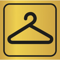 Picto gravé Vestiaires  - Gamme Métal