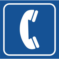 Picto gravé Téléphone - Gamme Couleur