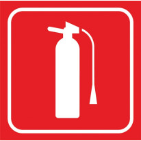 Picto gravé Extincteur - Gamme Couleur
