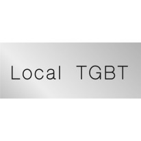 Signalétique gravée Local TGBT - Gamme Métal