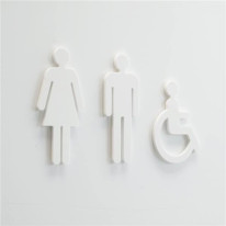 Pictogrammes découpés en PVC