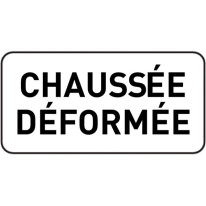 Panonceau Chaussée Déformée - M9z