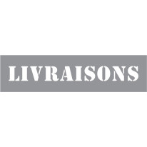 Pochoir Livraisons pour marquage aérosol