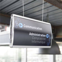 Panneau suspendu double face Véga