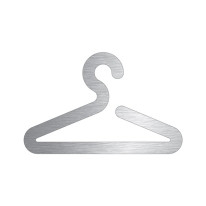 Pictogramme Vestiaires découpé en aluminium